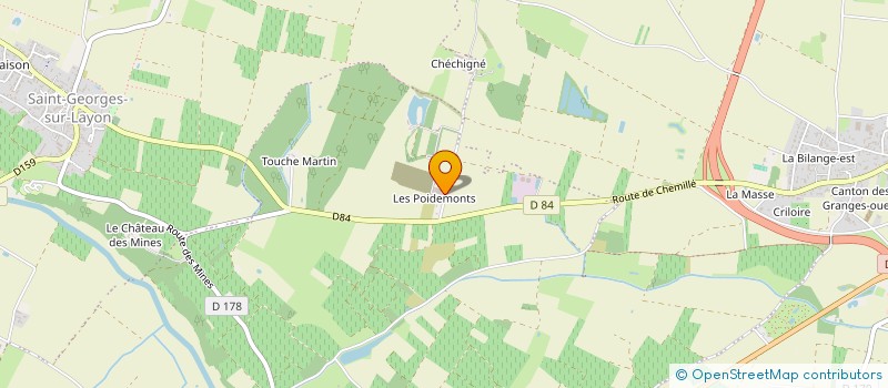 localisation de l'entreprise SARL VIAU à DOUE-EN-ANJOU
