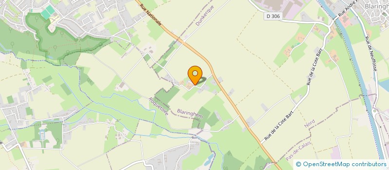 localisation de l'entreprise SARL VIBA  BLARINGHEM