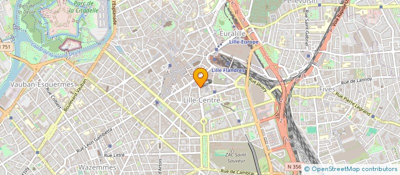 localisation de l'entreprise SARL VICE VERSA à LILLE