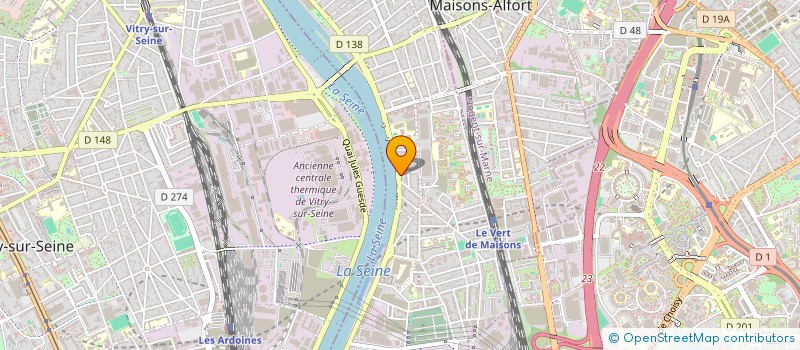 localisation de l'entreprise SARL VICTOIR à ALFORTVILLE