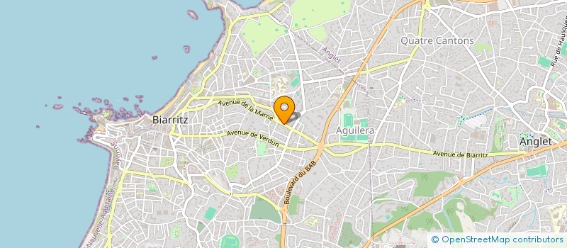 localisation de l'entreprise SARL VICTORIA à BIARRITZ