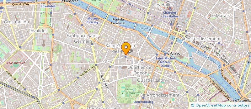 localisation de l'entreprise SARL VICTORIA à PARIS