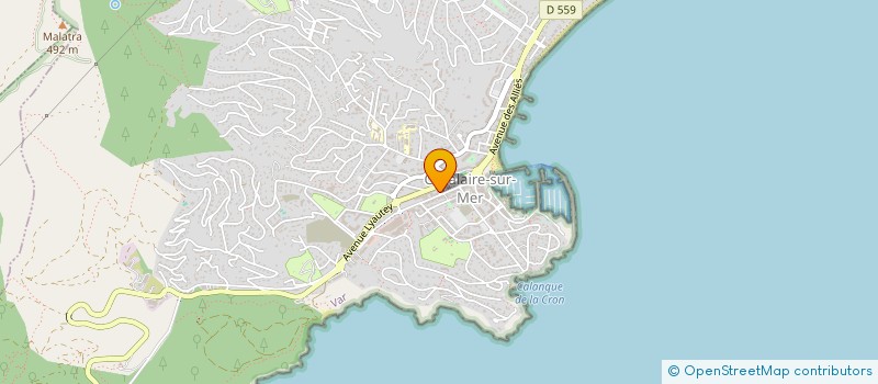 localisation de l'entreprise SARL VICTORIA à CAVALAIRE-SUR-MER