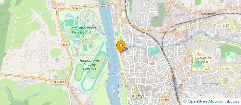 localisation de l'entreprise SARL VIDAL EMBALLAGES à VICHY
