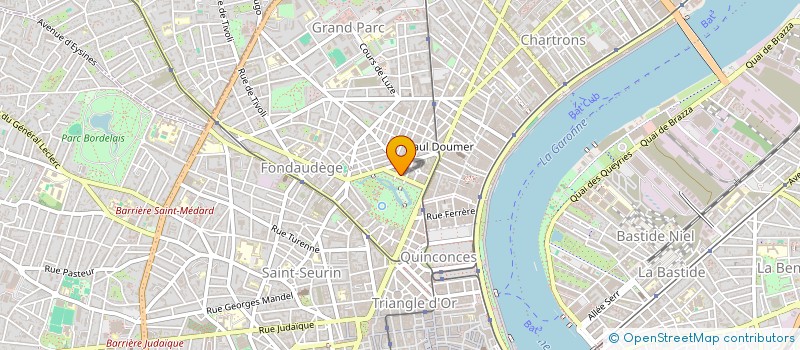 localisation de l'entreprise SARL VIDEO COMMUNICATION à BORDEAUX