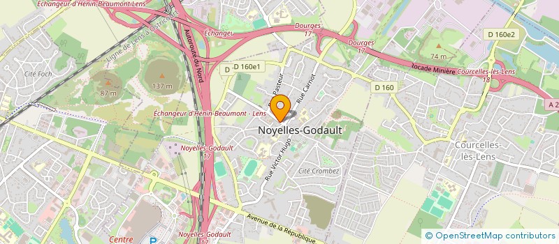 localisation de l'entreprise SARL VIDEO LASER II à NOYELLES-GODAULT