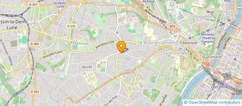 localisation de l'entreprise SARL VIDES à LYON