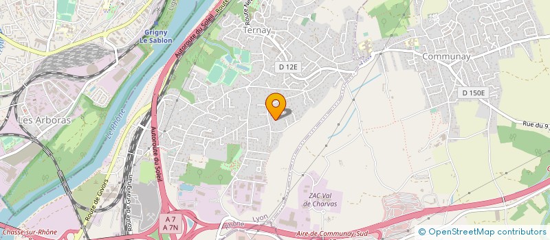 localisation de l'entreprise SARL  VIEGAS  TERNAY