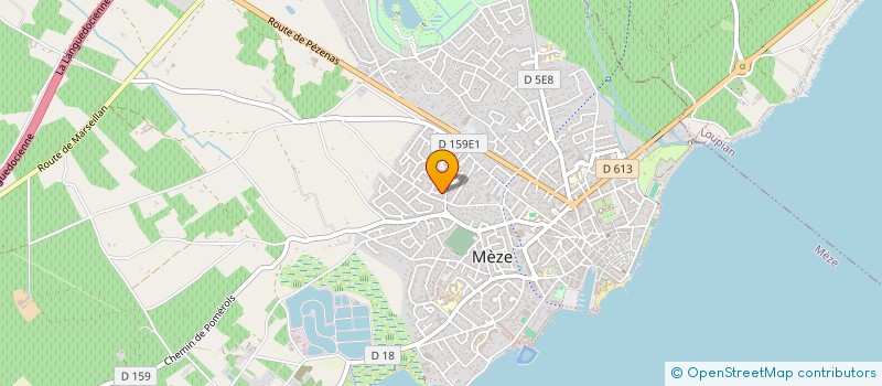 localisation de l'entreprise SARL VIEILLE FRERES à MEZE