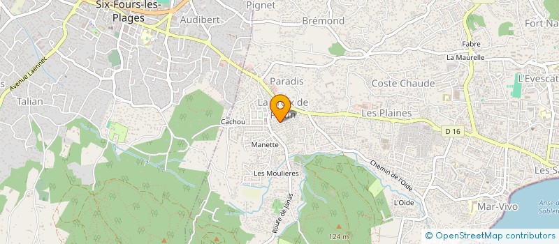 localisation de l'entreprise SARL VIELLEFON ET CIE à LA SEYNE-SUR-MER