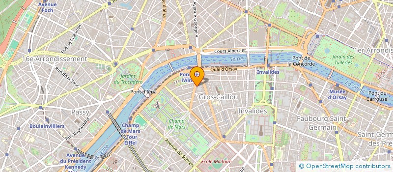 localisation de l'entreprise SARL VIFANG  PARIS