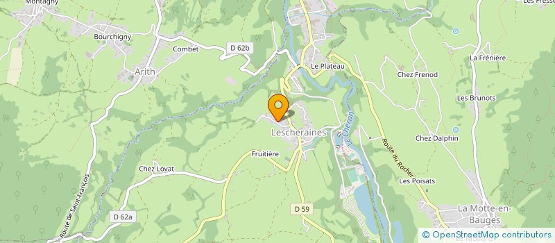 localisation de l'entreprise SARL VIFFRAY  LESCHERAINES