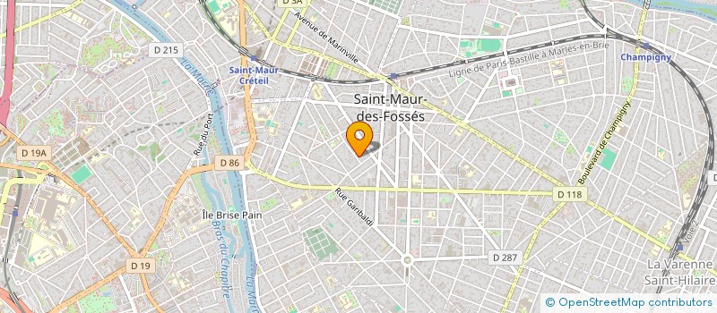 localisation de l'entreprise SARL VIGIE PRO à SAINT-MAUR-DES-FOSSES