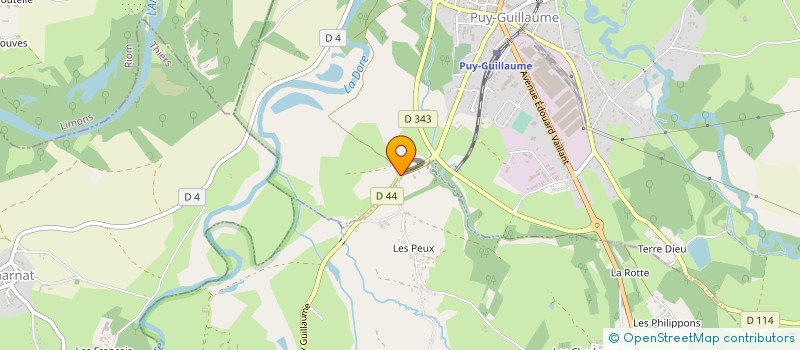 localisation de l'entreprise SARL VIGIER FILS  CHARNAT