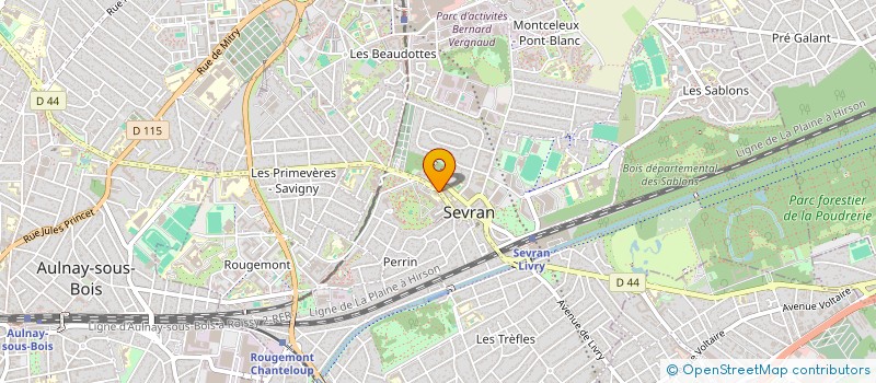 localisation de l'entreprise SARL VIGNES LA LINA SUPERMARKET à SEVRAN
