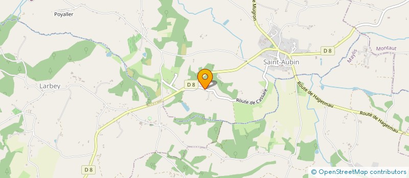 localisation de l'entreprise SARL VIGNOLLES  TOSSE