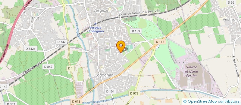 localisation de l'entreprise SARL VILAR AMERICO  CODOGNAN