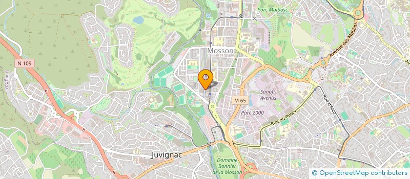 localisation de l'entreprise SARL VILLA 3000 à MONTPELLIER
