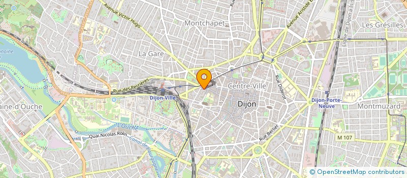 localisation de l'entreprise SARL VILLA FLORE à DIJON