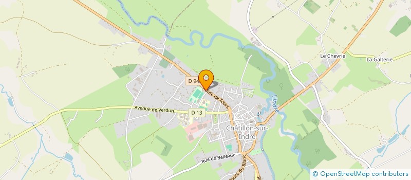 localisation de l'entreprise SARL VILLARD FRERES à CHATILLON-SUR-INDRE