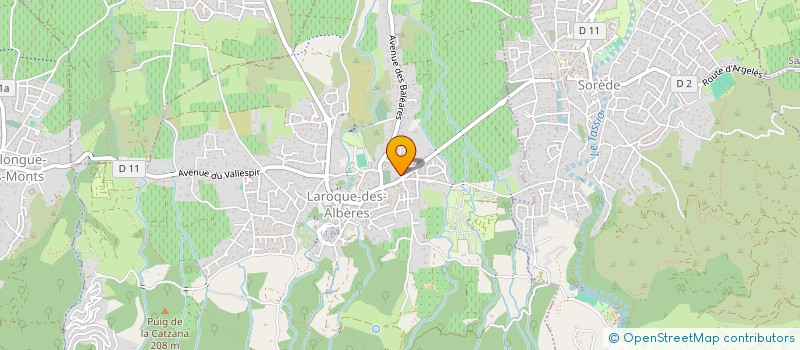 localisation de l'entreprise SARL VILLAS CONSTRUCTION  LAROQUE-DES-ALBERES