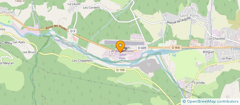 localisation de l'entreprise SARL VILLE PASCAL à SAINT-PONS