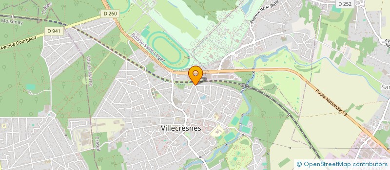 localisation de l'entreprise SARL VILLECRESNES AMBULANCES à VILLECRESNES