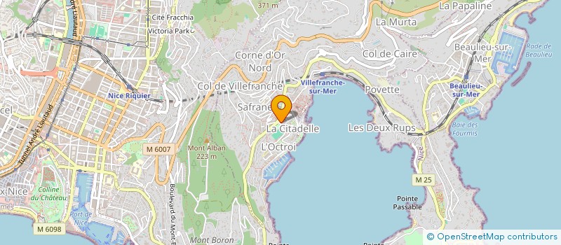 localisation de l'entreprise SARL VILLEFRANCHE PRIMEURS à VILLEFRANCHE-SUR-MER