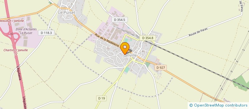localisation de l'entreprise SARL VILLETTE DUPRE à SANTILLY