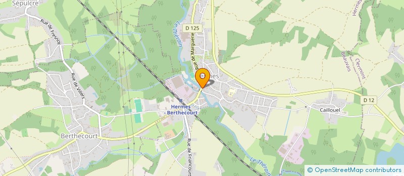 localisation de l'entreprise SARL VILMONT à HERMES