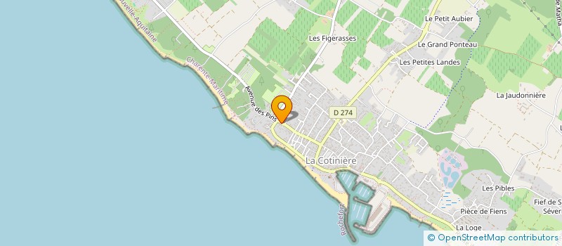 localisation de l'entreprise SARL VIMADJI  SAINT-PIERRE-D'OLERON