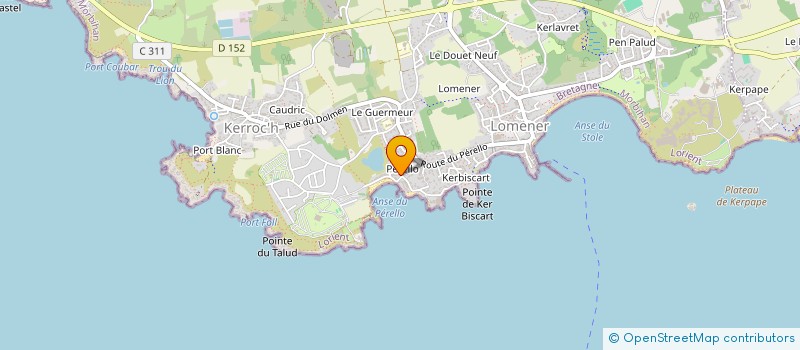 localisation de l'entreprise SARL VIMAR à PLOEMEUR