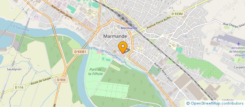 localisation de l'entreprise SARL VINESIME à MARMANDE