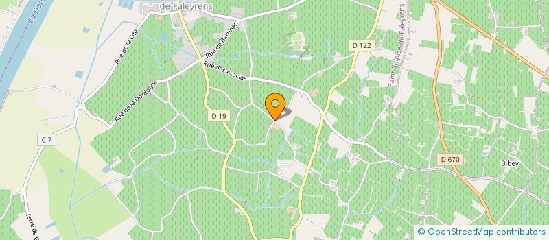 localisation de l'entreprise SARL VINNECTARE  SAINT-SULPICE-DE-FALEYRENS