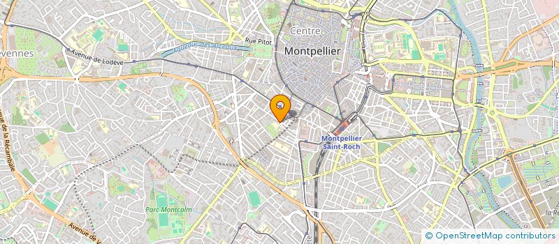 localisation de l'entreprise SARL VINS ROUSSEL JOURDA à MONTPELLIER