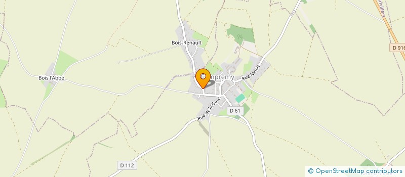 localisation de l'entreprise SARL VINYLE HIFI VINCENT  CAMPREMY