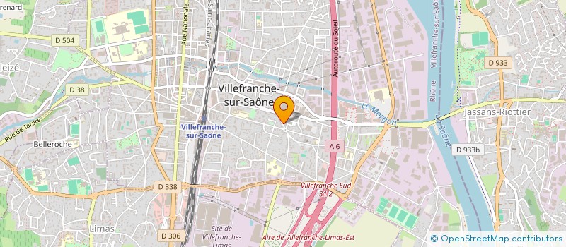 localisation de l'entreprise SARL VIO à VILLEFRANCHE-SUR-SAONE