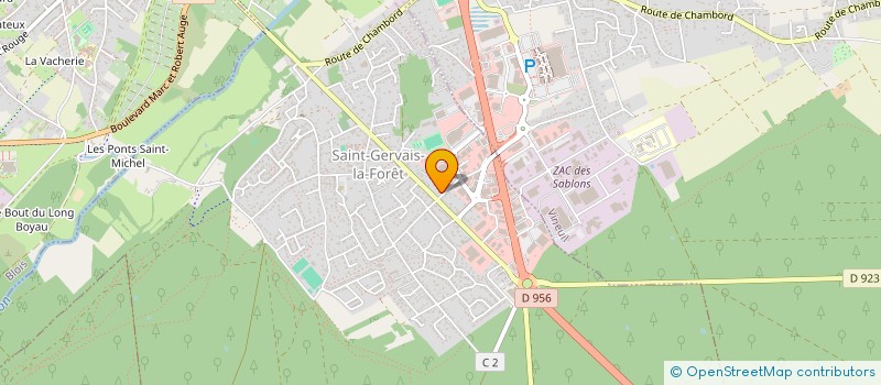 localisation de l'entreprise SARL VIOUX à VINEUIL