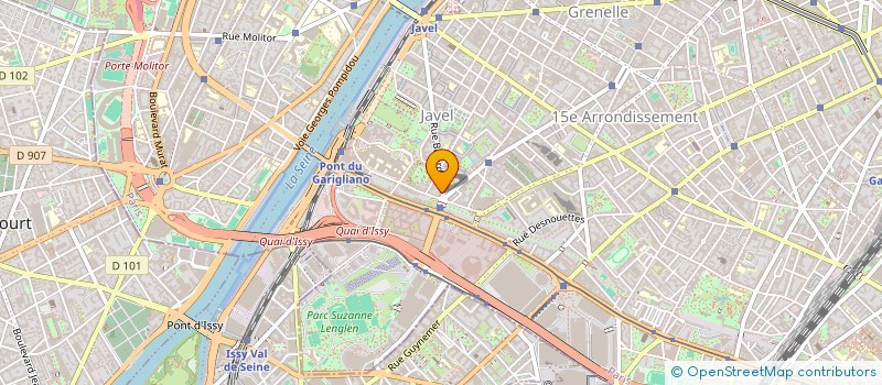 localisation de l'entreprise SARL VIRGINIE  PARIS