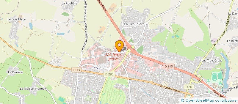 localisation de l'entreprise SARL VIRGINIE SOURISCE à PORNIC