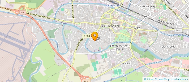 localisation de l'entreprise SARL VIRGOPELYNE à SAINT-DIZIER