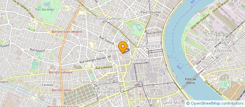 localisation de l'entreprise SARL VISCA à BORDEAUX
