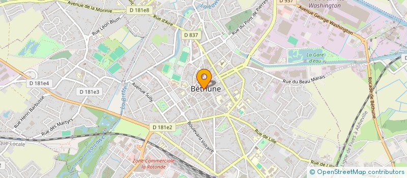 localisation de l'entreprise SARL VISCK à BETHUNE