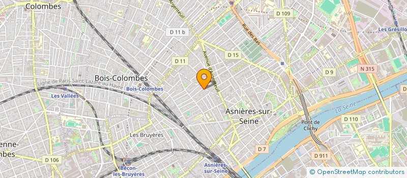 localisation de l'entreprise SARL VISION SERVICES MAYIM à ASNIERES-SUR-SEINE