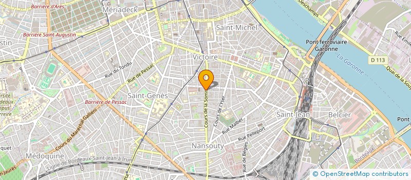 localisation de l'entreprise SARL VISIORISK à BORDEAUX