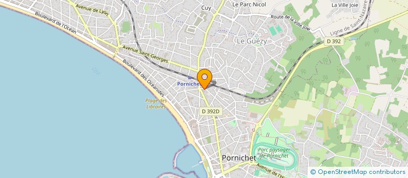 localisation de l'entreprise SARL VISUDIRECT à PORNICHET