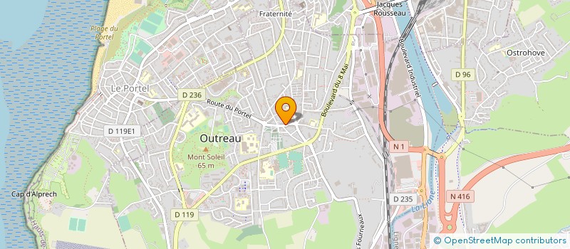 localisation de l'entreprise SARL VISUEL CONCEPTION à OUTREAU