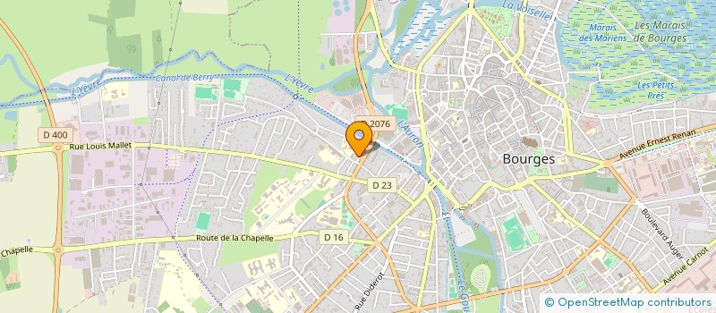 localisation de l'entreprise SARL VIT'NET à BOURGES