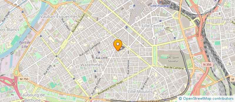 localisation de l'entreprise SARL VITA FORM à LILLE