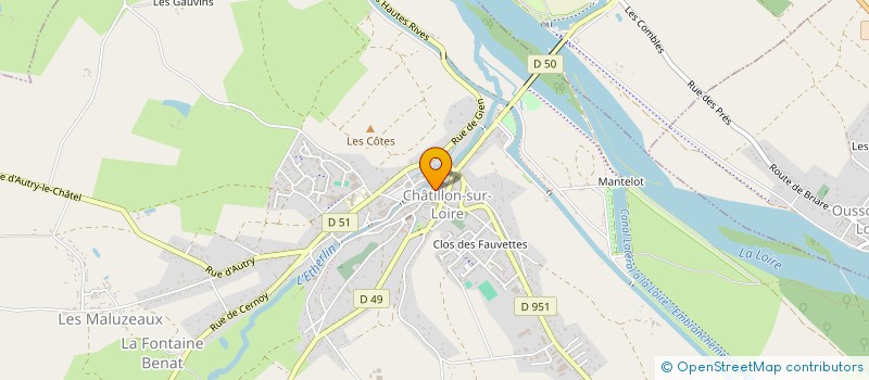 localisation de l'entreprise SARL VITAL HERVE à SAINT-FIRMIN-SUR-LOIRE